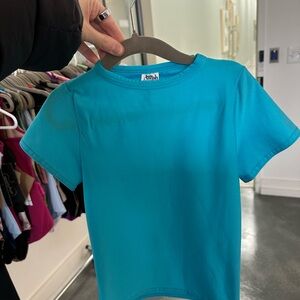 Wish Aqua Kids Short Sleeve Tee